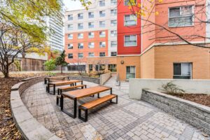 outdoor courtyard